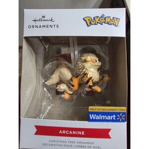 2025 Pokemon Hallmark Christmas Tree Ornament Arcanine Walmart Exclusive NEW